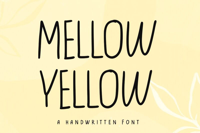 Mellow Yellow Carattere