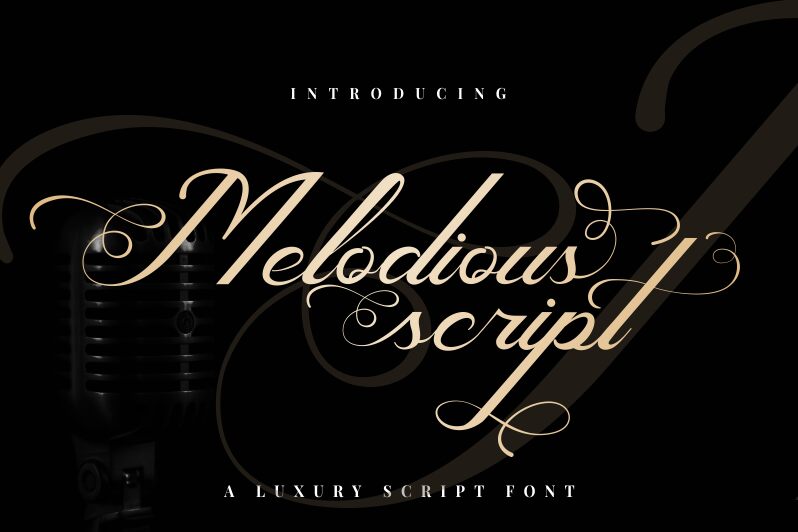 Melodious Script Carattere