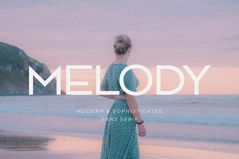 Melody Schriftart