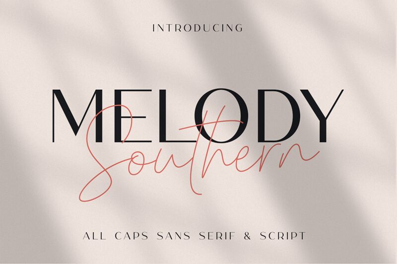 Melody Southern Czcionka