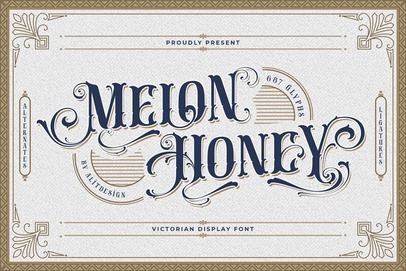 Melon honey Czcionka
