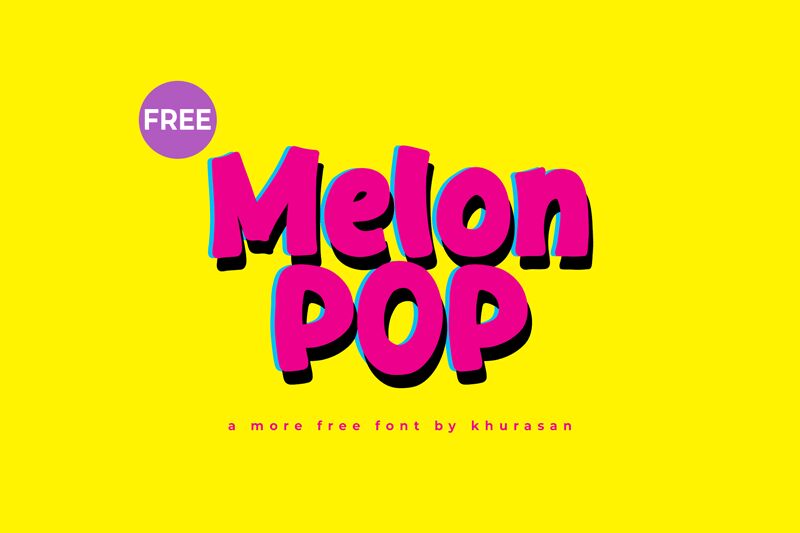 Melon Pop 字体