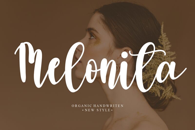 Melonita Schriftart