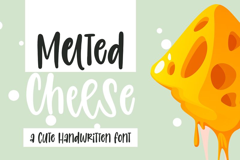 Melted Cheese Czcionka