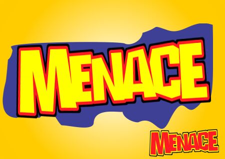 Menace フォント