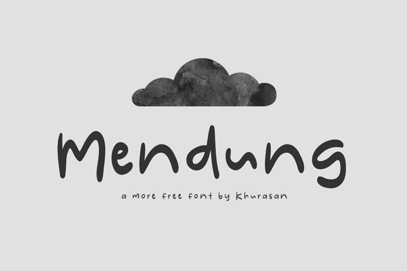 Mendung Font