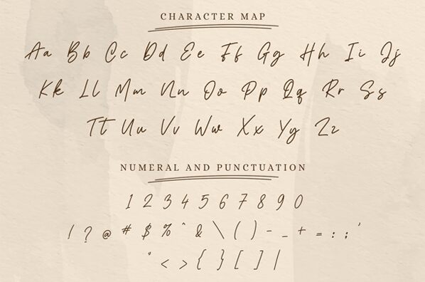 Menthol Signature Carattere