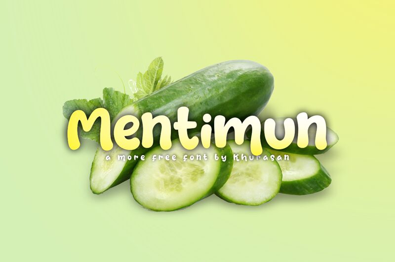 Mentimun Шрифт