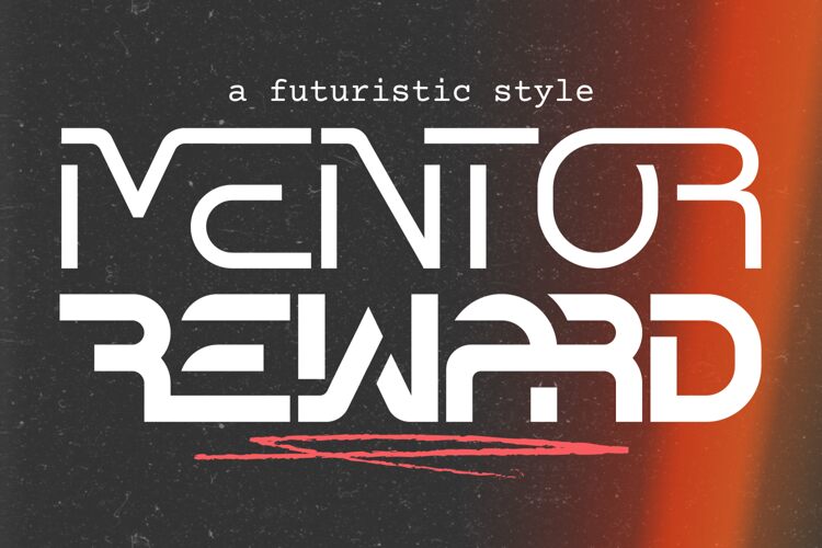 Mentor Reward Schriftart