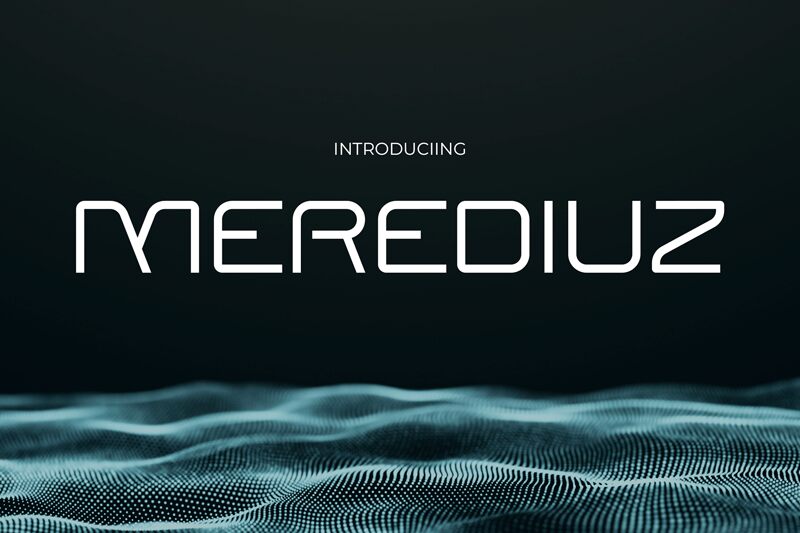 MEREDIUZ Шрифт