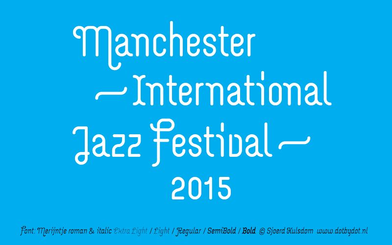 Merijntje Schriftart