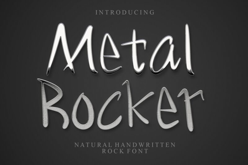 Metal rocker الخط 