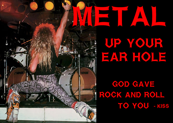 Metal-Up-Your-Ear Schriftart