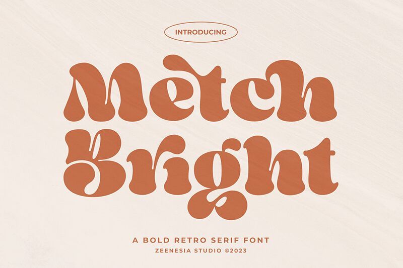 Metch Bright 字体