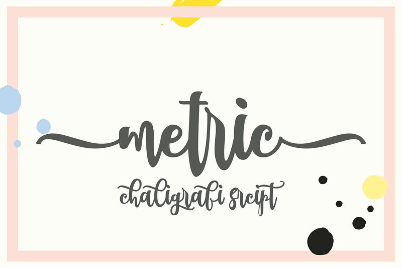 metric Schriftart