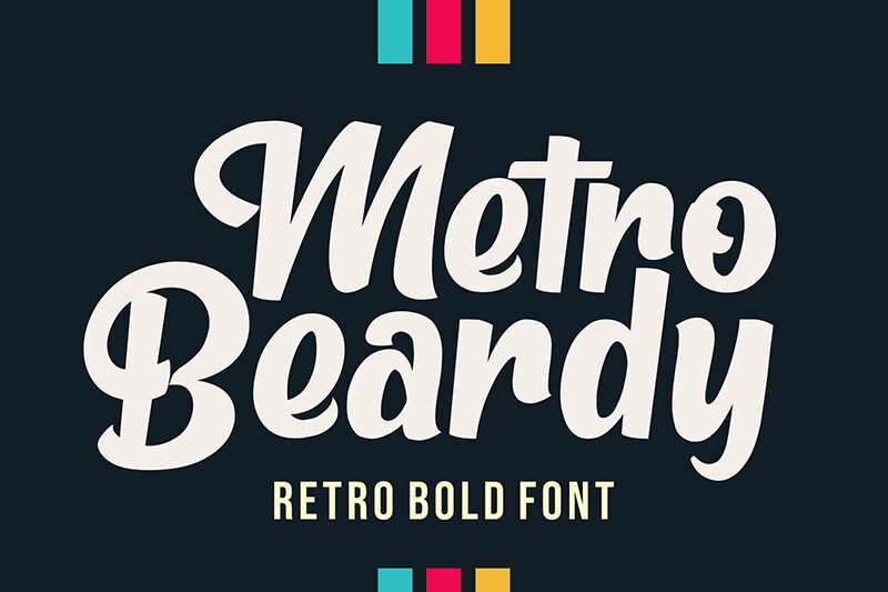 Metro Beardy Fonte