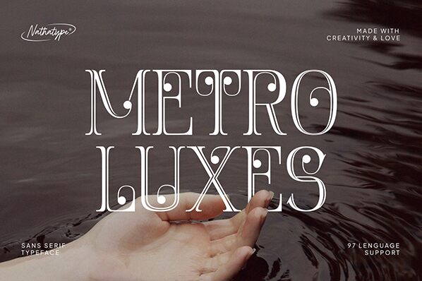 Metro Luxes フォント