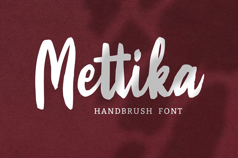 Mettika Schriftart