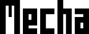 Mecha Condensed Bold Regular