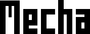 Mecha Condensed Bold