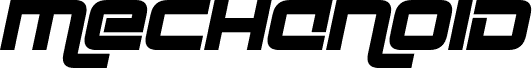 mechanoid Italic