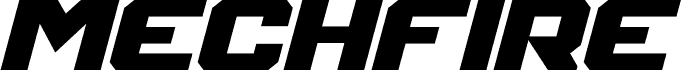 Mechfire Bold Italic