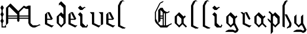 Medeivel Calligraphy Regular