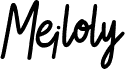 Meiloly-RegularScript