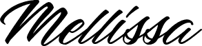 Náhled písma Mellissa Personal Use Regular