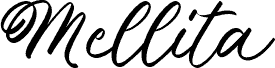 Mellita Schriftart