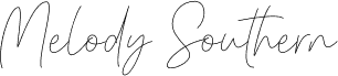 Melody Southern Script