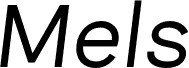 Mels Italic