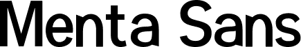 Menta Sans
