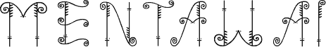 Preview of the mentawai font