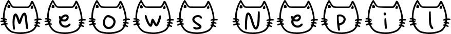 Meows Nepil Regular