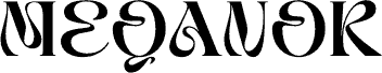 MEQANOR font