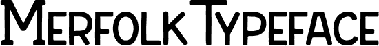 Merfolk Typeface Demo