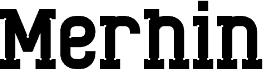 Merhin Regular písmo