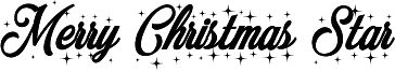 Merry Christmas Star