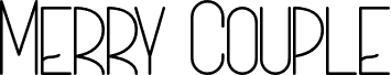 MerryCoupleDemo-SanSerif