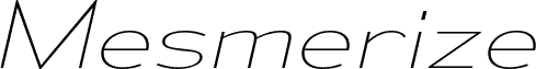 MesmerizeExUl-Italic