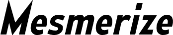 MesmerizeScSb-Italic