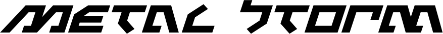 Metal Storm Expanded Italic