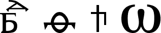 Preview of the Methodius font