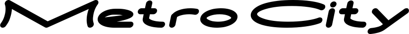 Vorschau der Schriftart METRO CITY Bold Italic