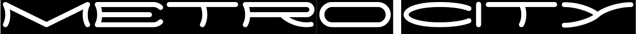 Vorschau der Schriftart METRO CITY-inverse