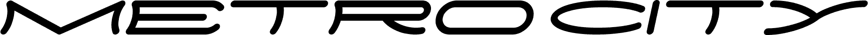 Vorschau der Schriftart METRO CITY Italic