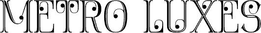 Metro Luxes Personal Use フォント