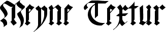 Meyne Textur