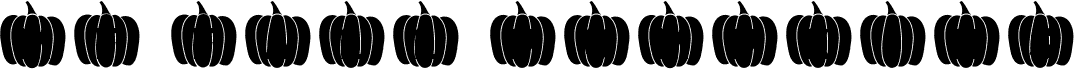 Náhled písma MF Fall Pumpkins Color Regular